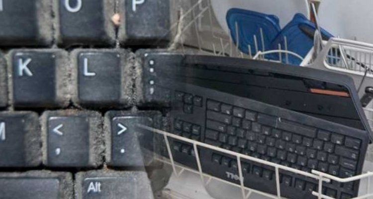 clean keyboard of